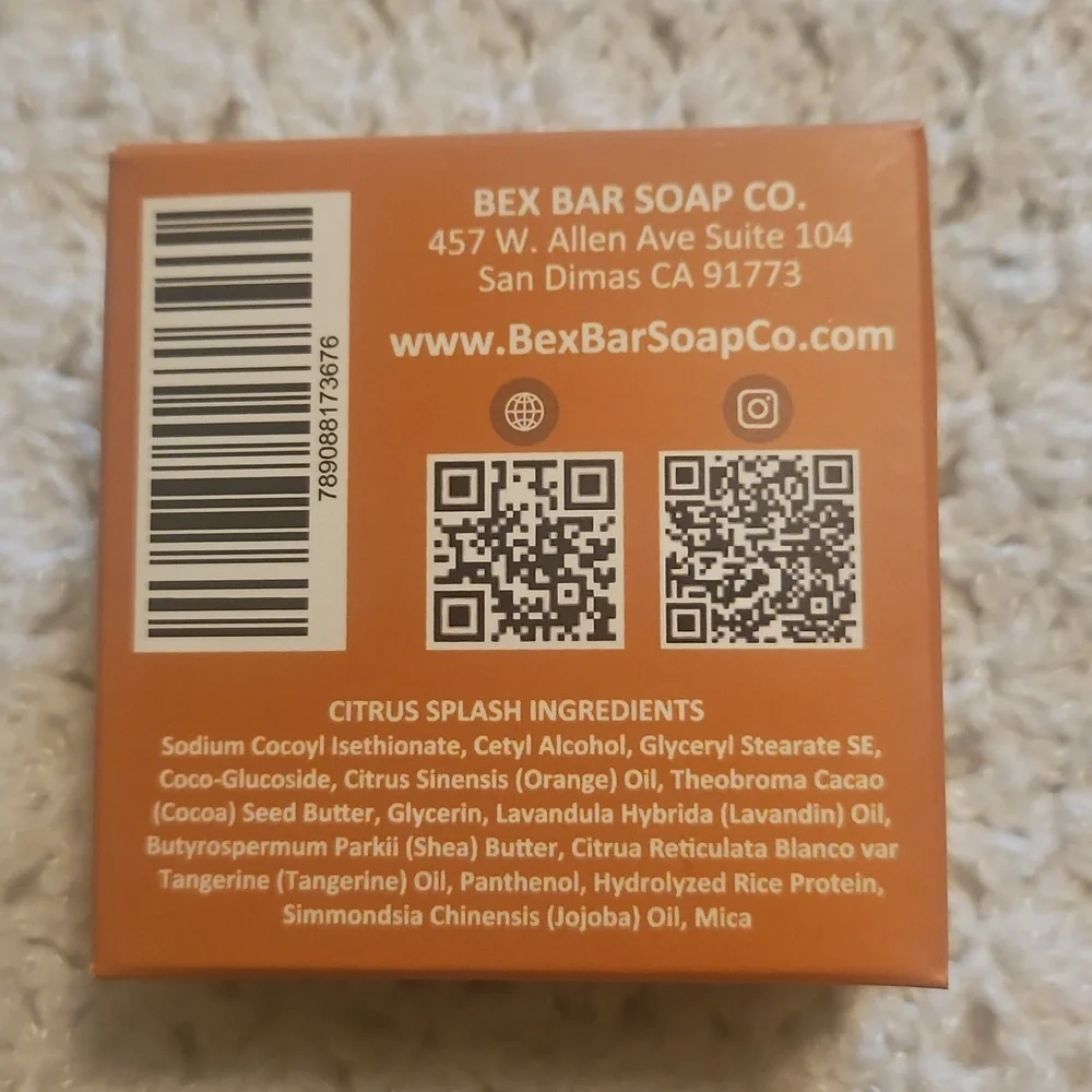 Bex Shampoo Bar, NEW IN BOX,